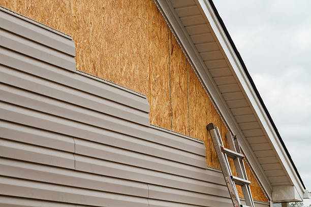 Professional Vinyl Siding technician working in Kirkland, IL
